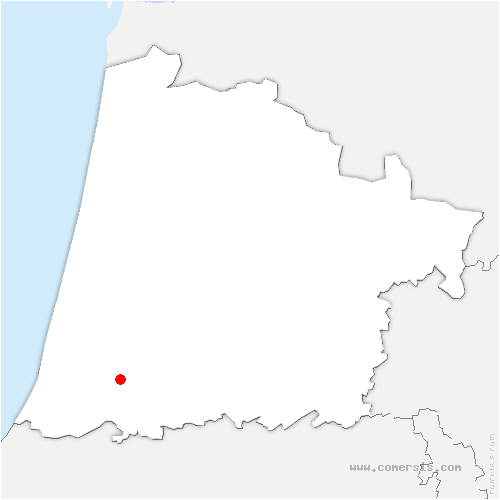 carte de localisation de Orist
