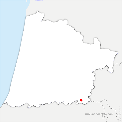 carte de localisation de Puyol-Cazalet
