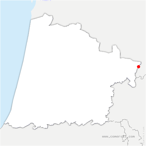 carte de localisation de Rimbez-et-Baudiets