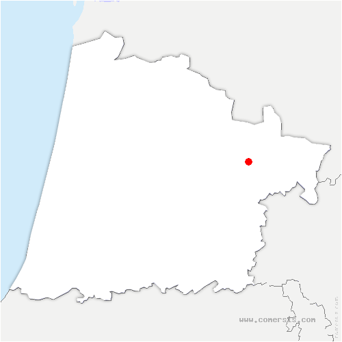 carte de localisation de Roquefort