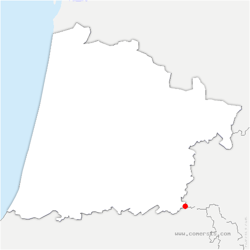 carte de localisation de Saint-Agnet