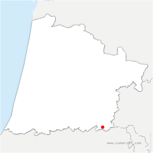 carte de localisation de Saint-Côme