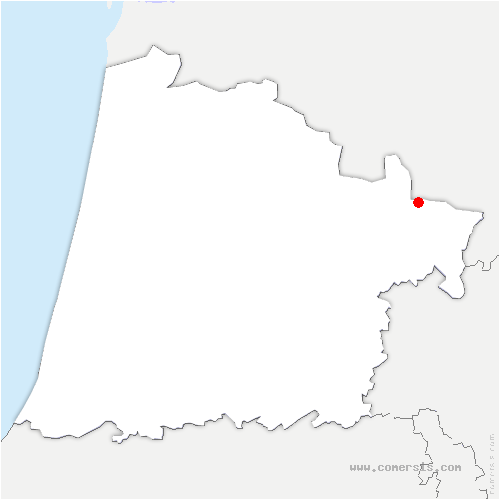 carte de localisation de Saint-Jammes