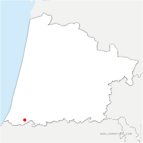 carte de localisation de Saint-Laurent-de-Gosse