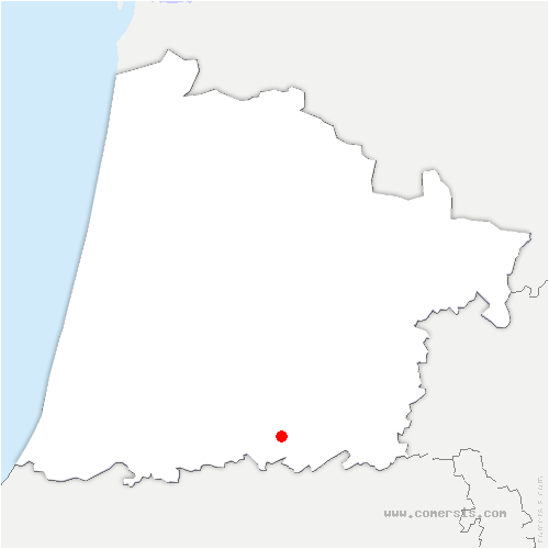 carte de localisation de Saint-Léger-de-Balson