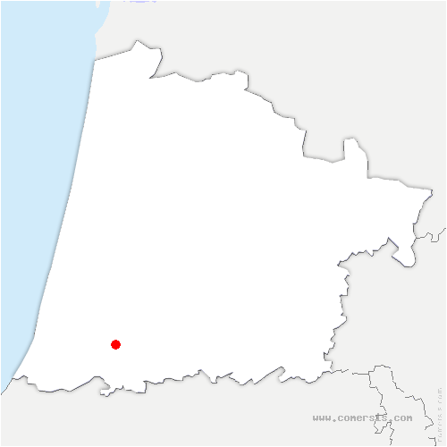 carte de localisation de Saint-Lon-les-Mines