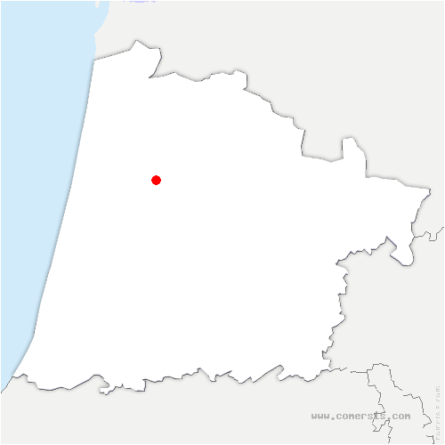 carte de localisation de Saint-Martin-d'Arberoue