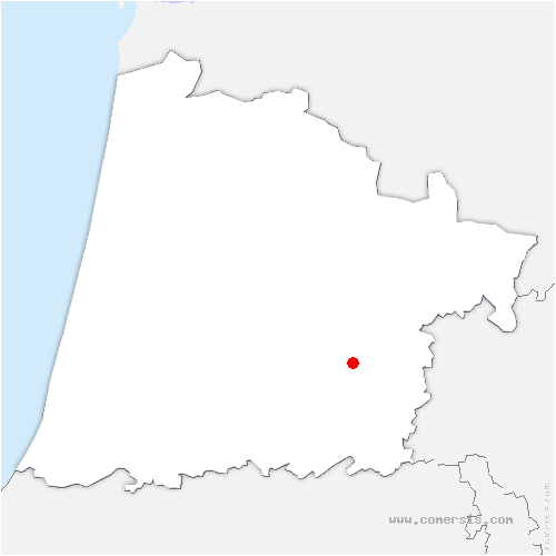 carte de localisation de Saint-Maurice-sur-Adour