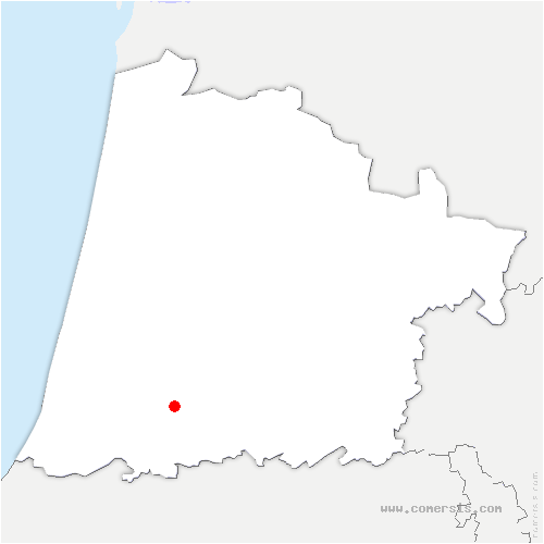 carte de localisation de Saint-Pandelon