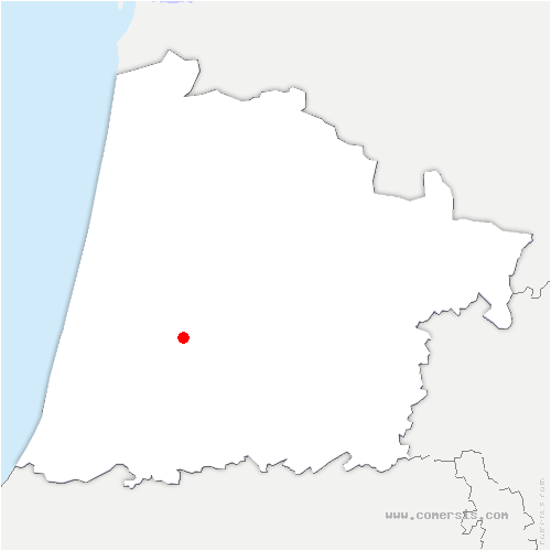 carte de localisation de Saint-Pierre-de-Buzet