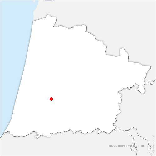carte de localisation de Saint-Vincent-de-Paul