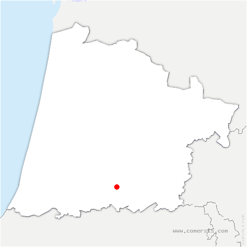 carte de localisation de Saumont