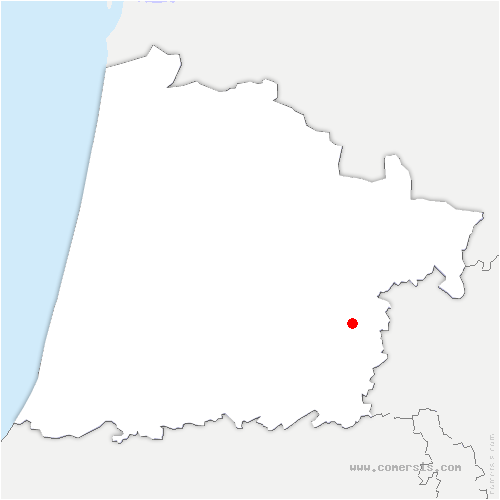 carte de localisation de Sauvagnas