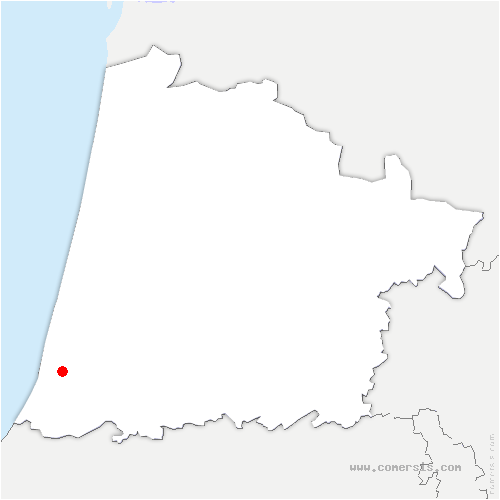 carte de localisation de Seignosse