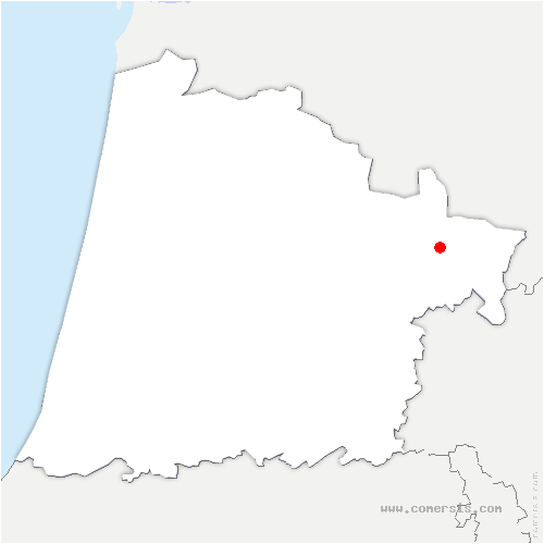 carte de localisation de Sendets