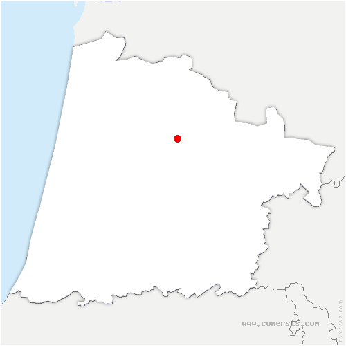 carte de localisation de Tabaille-Usquain