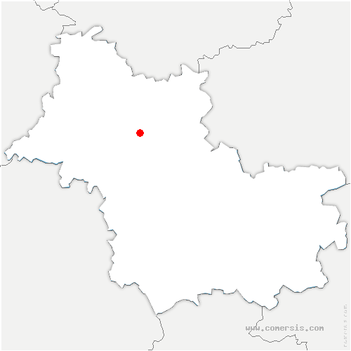 carte de localisation de Baigneaux