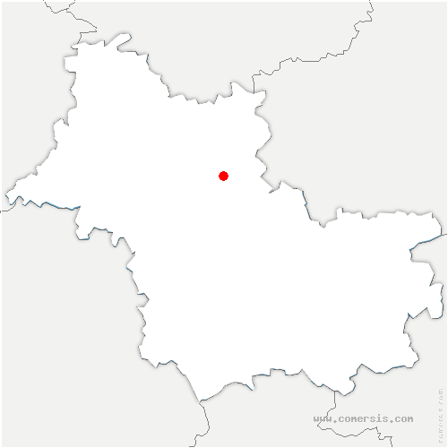 carte de localisation de Chapelle-Saint-Martin-en-Plaine