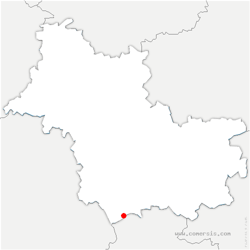 carte de localisation de Châteaudun