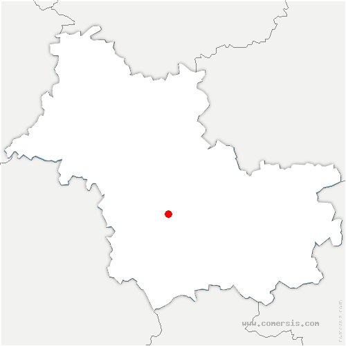 carte de localisation de Chitenay
