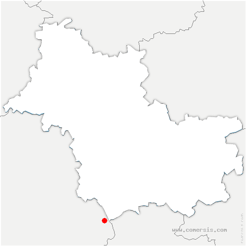 carte de localisation de Douy
