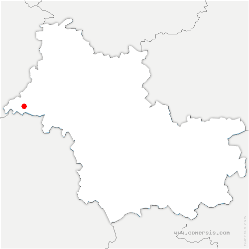 carte de localisation des Essarts