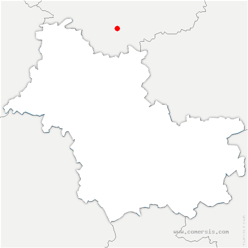 carte de localisation de Fontguenand