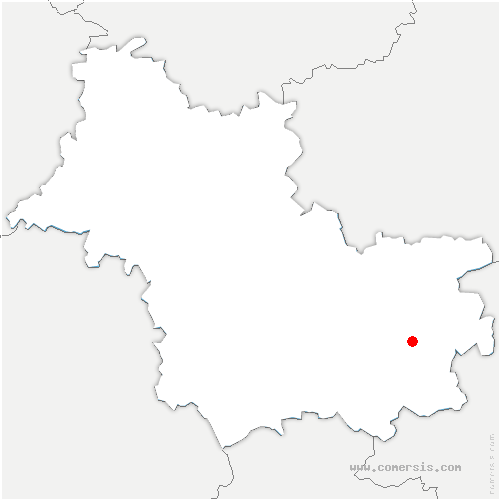 carte de localisation de Fresnay-l'Évêque