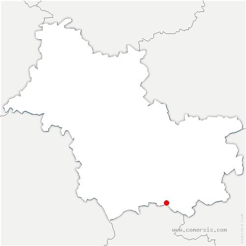 carte de localisation de Gièvres
