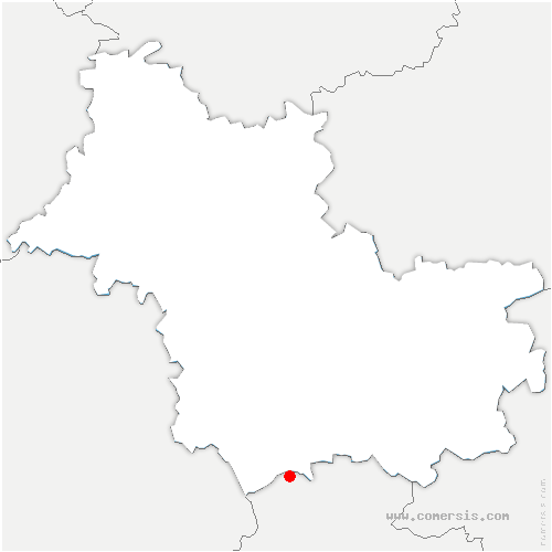 carte de localisation de Jallans