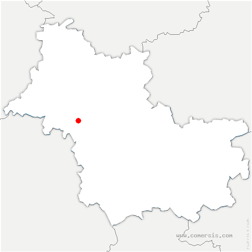 carte de localisation de Lancé