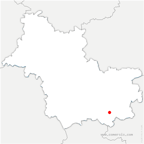 carte de localisation de Langon