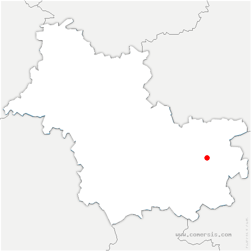 carte de localisation de Levesville-la-Chenard