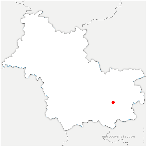 carte de localisation de Loreux