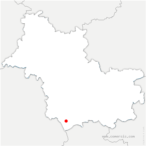 carte de localisation de Mareuil-sur-Cher