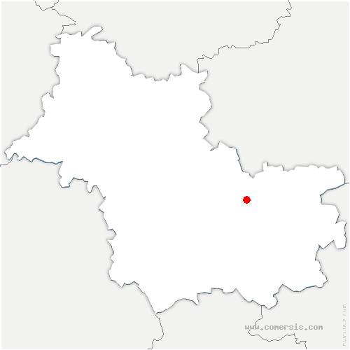 carte de localisation de Montrieux-en-Sologne