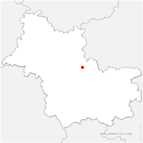 carte de localisation de Muides-sur-Loire