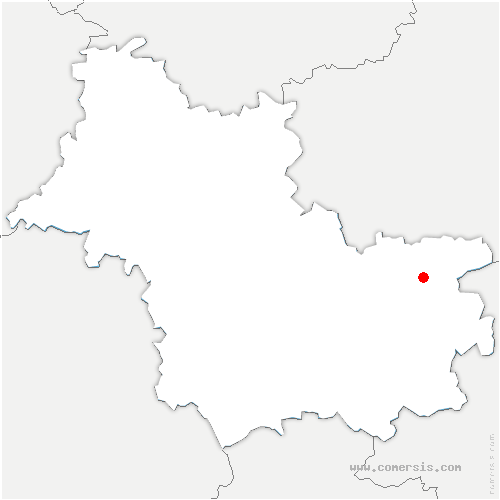 carte de localisation de Nouan-le-Fuzelier
