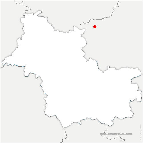 carte de localisation d'Orville