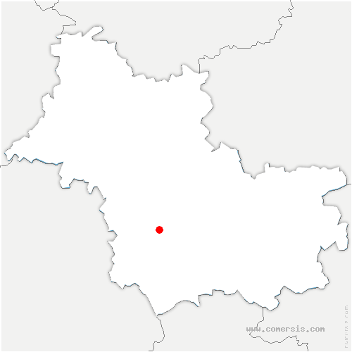 carte de localisation d'Ouchamps