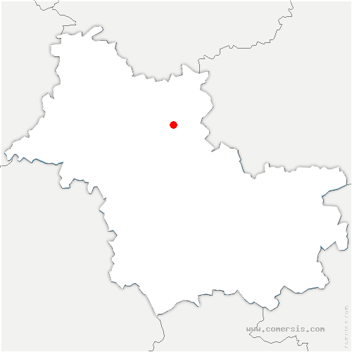 carte de localisation du Plessis-l'Échelle