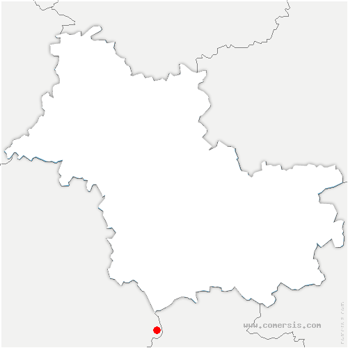 carte de localisation de Romilly-sur-Aigre