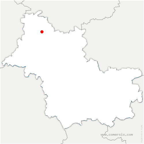 carte de localisation de Romilly