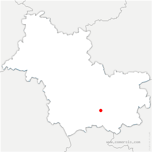 carte de localisation de Romorantin-Lanthenay