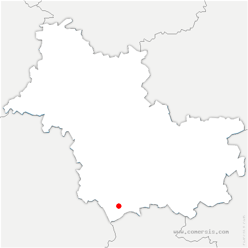 carte de localisation de Saint-Aignan