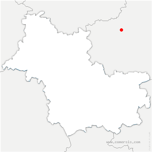 carte de localisation de Saint-Pierre-de-Jards
