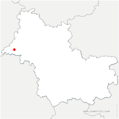 carte de localisation de Saint-Sigismond