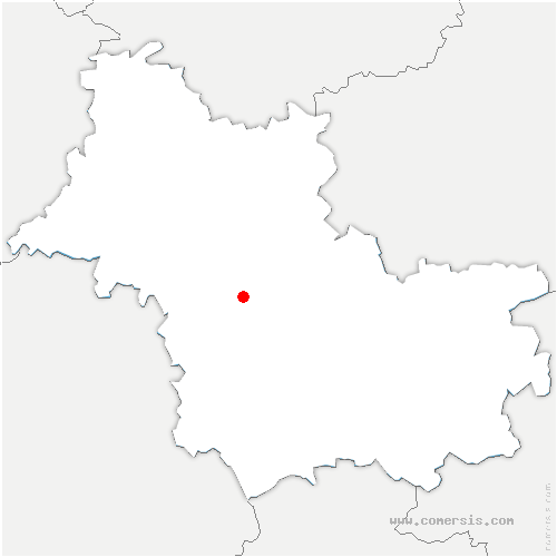 carte de localisation de Saint-Sulpice-de-Pommeray