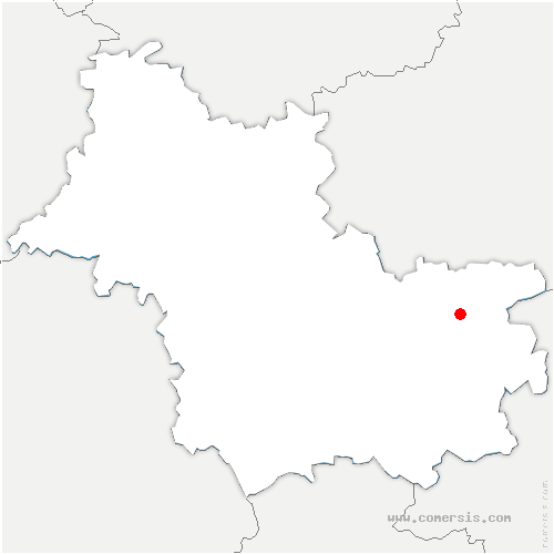 carte de localisation de Saint-Viâtre