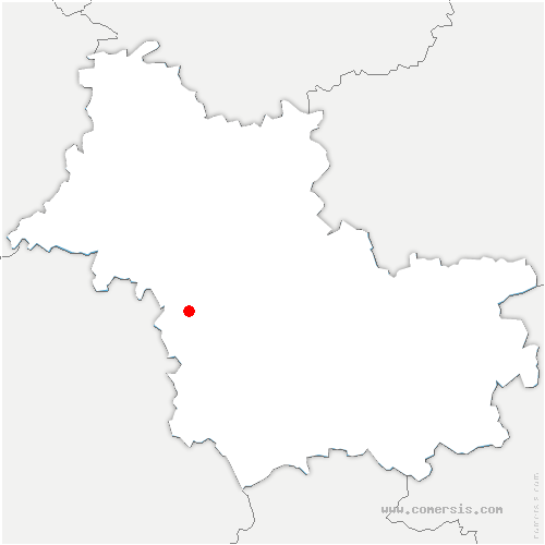 carte de localisation de Santenay